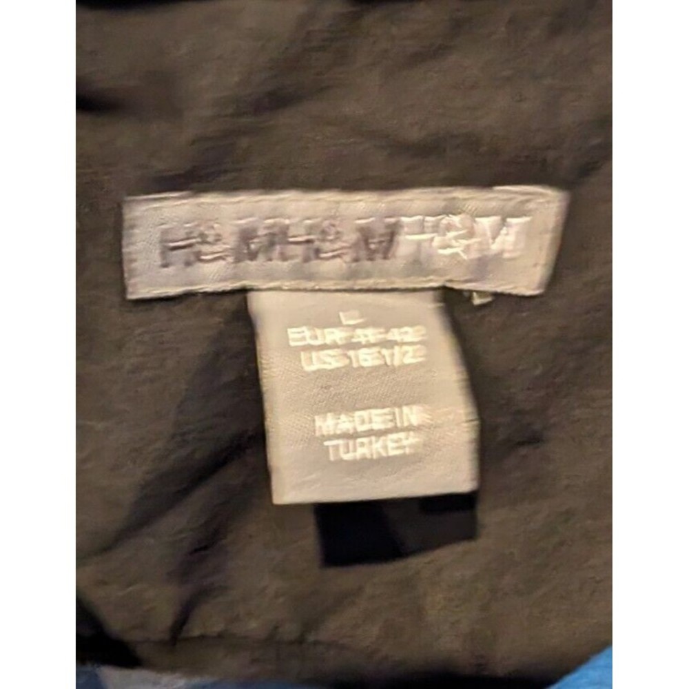 H&M Mens Large Shirt Black GATS.B Jack Sparrow Skeleton Hustla Blinged Back Hit! - Picture 5 of 8